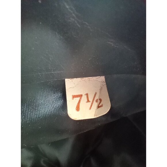 Hat Bowler Kevin McAndrew Brown Union Tag Size 7.5 Roderick St. Johns Feathers - Picture 5 of 16